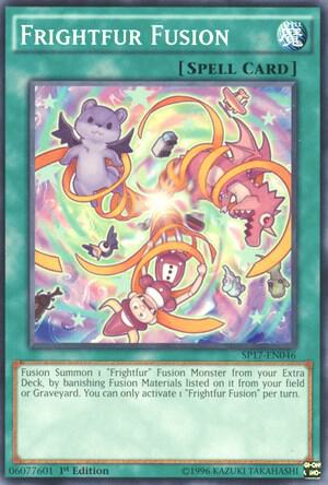 Frightfur Fusion (Starfoil) SP17-EN046 card from Star Pack - Battle Royal