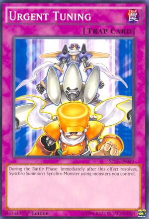 Urgent Tuning SP17-EN049 card from Star Pack - Battle Royal