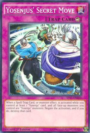 Yosenjus' Secret Move SP17-EN050 card from Star Pack - Battle Royal