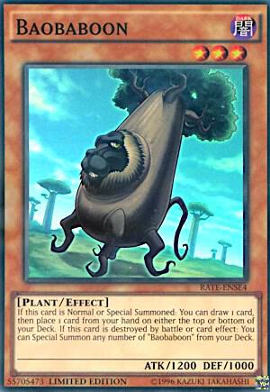 Baobaboon RATE-ENSE4 card from Raging Tempest