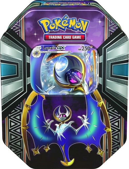 Legends of Alola Tin [Lunala GX] card from SM Base Set