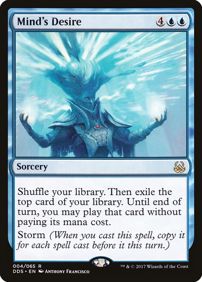 Mind's Desire 4 card from Duel Decks: Mind vs. Might