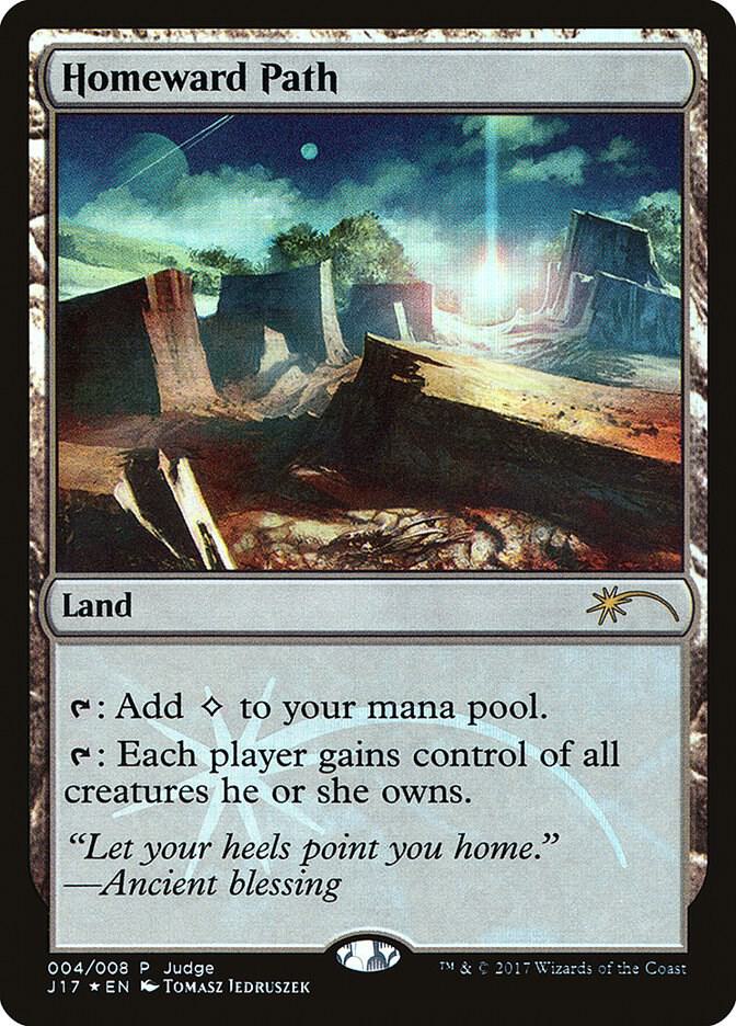 Homeward Path 4 card from Judge Promos