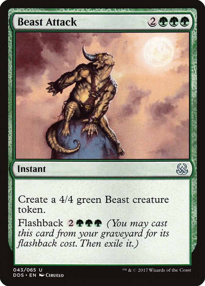 Beast Attack 43 card from Duel Decks: Mind vs. Might