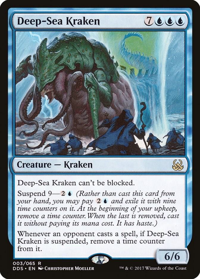 Deep-Sea Kraken 3 card from Duel Decks: Mind vs. Might
