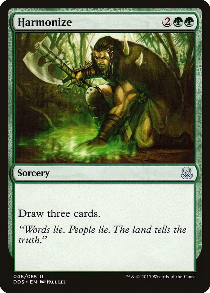Harmonize 46 card from Duel Decks: Mind vs. Might
