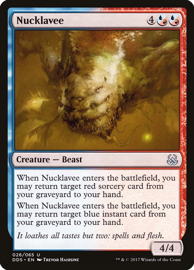 Nucklavee 26 card from Duel Decks: Mind vs. Might