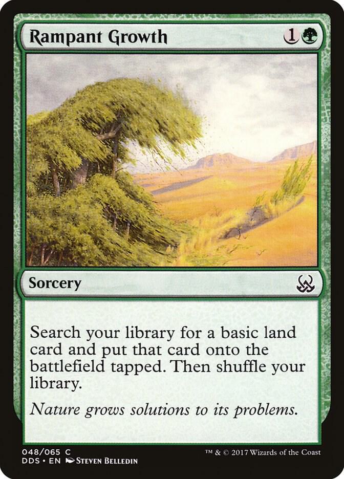 Rampant Growth 48 card from Duel Decks: Mind vs. Might
