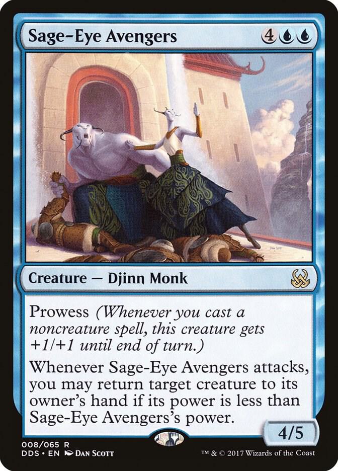 Sage-Eye Avengers 8 card from Duel Decks: Mind vs. Might