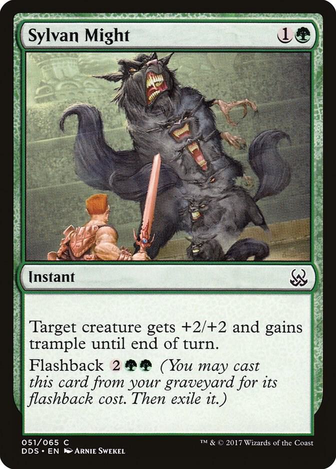 Sylvan Might 51 card from Duel Decks: Mind vs. Might