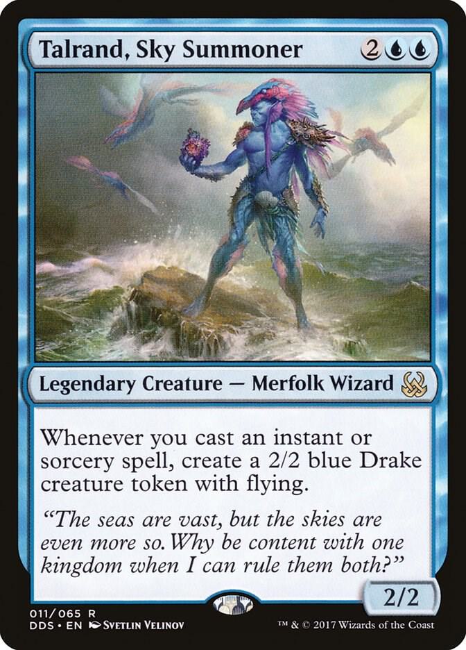 Talrand, Sky Summoner 11 card from Duel Decks: Mind vs. Might