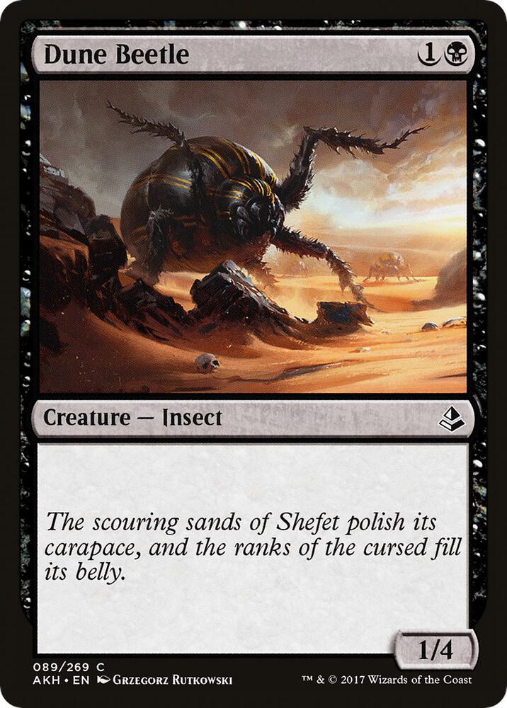 Dune Beetle 89 card from Amonkhet