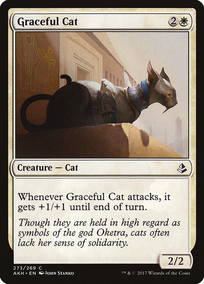 Graceful Cat 273 card from Amonkhet