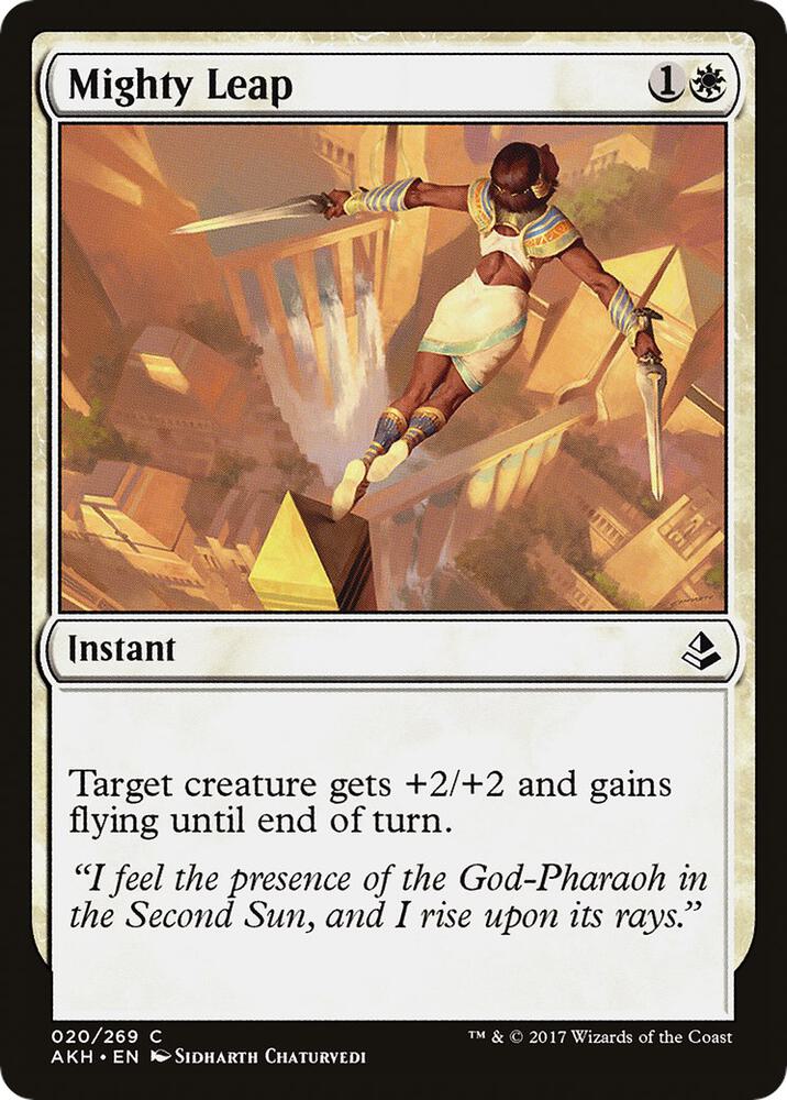 Mighty Leap 20 card from Amonkhet