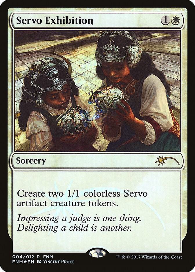 Servo Exhibition 4 card from FNM Promos