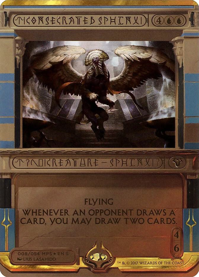 Consecrated Sphinx 8 card from Masterpiece Series: Amonkhet Invocations
