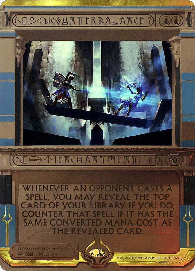 Counterbalance 9 card from Masterpiece Series: Amonkhet Invocations