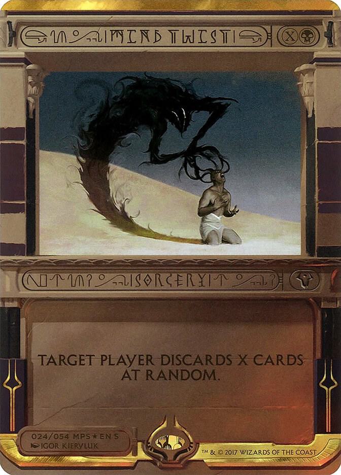 Mind Twist 24 card from Masterpiece Series: Amonkhet Invocations