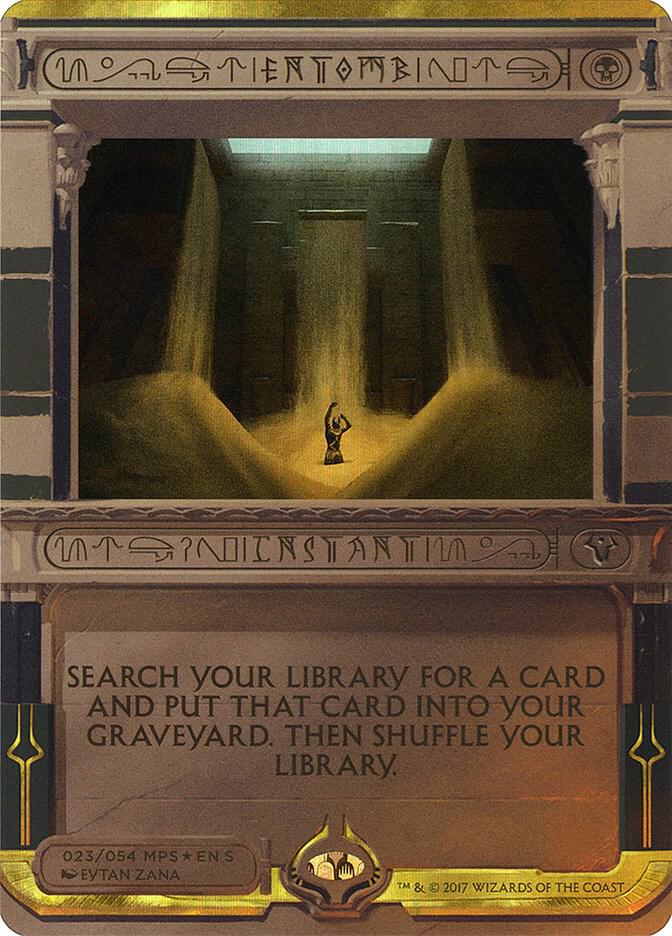 Entomb 23 card from Masterpiece Series: Amonkhet Invocations