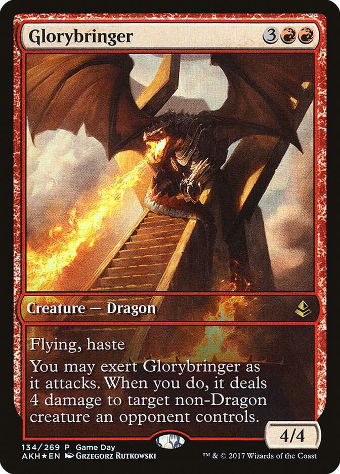 Glorybringer 134 card from Game Day & Store Championship Promos