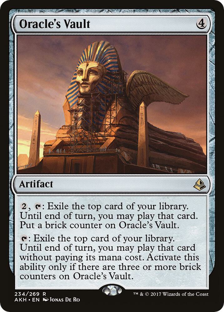 Oracle's Vault 234 card from Amonkhet
