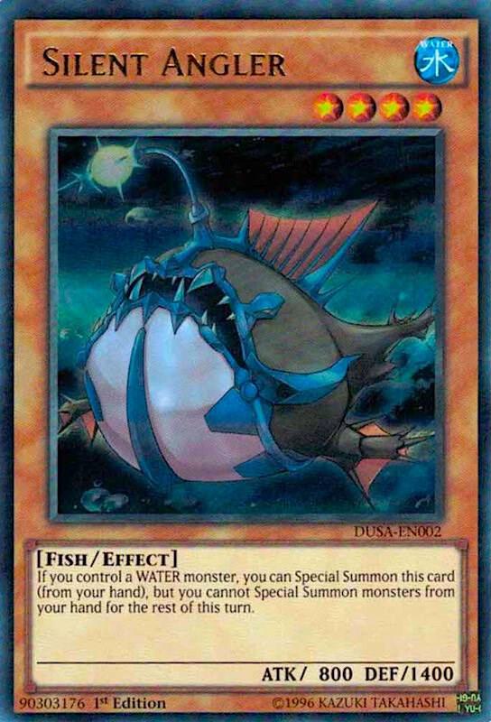Silent Angler DUSA-EN002 card from Duelist Saga