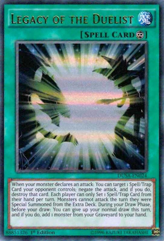 Legacy of the Duelist DUSA-EN024 card from Duelist Saga