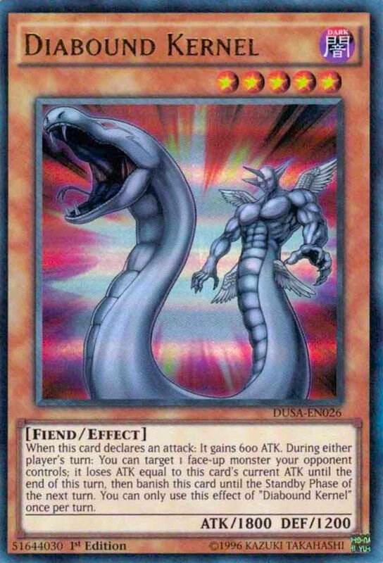 Diabound Kernel DUSA-EN026 card from Duelist Saga