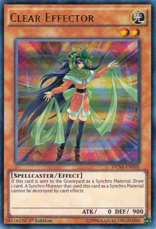 Clear Effector DUSA-EN035 card from Duelist Saga