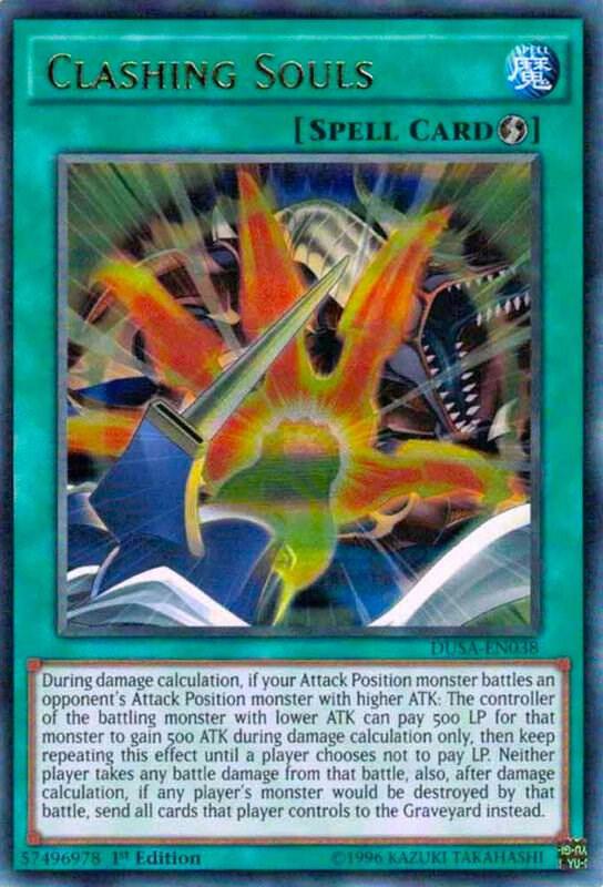 Clashing Souls DUSA-EN038 card from Duelist Saga