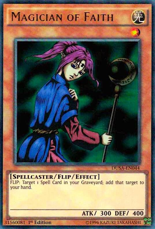 Magician of Faith DUSA-EN044 card from Duelist Saga