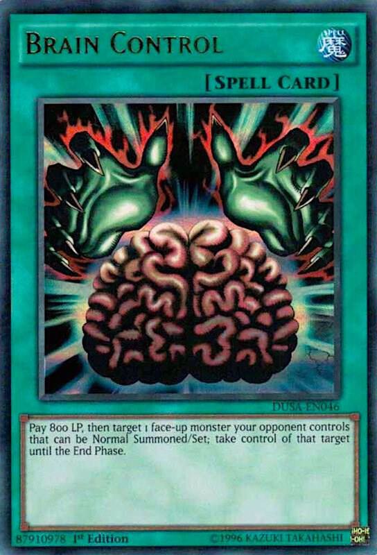 Brain Control DUSA-EN046 card from Duelist Saga