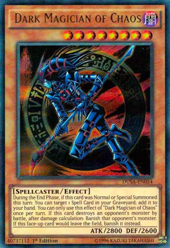 Dark Magician of Chaos DUSA-EN054 card from Duelist Saga