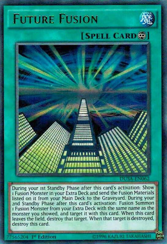 Future Fusion DUSA-EN062 card from Duelist Saga