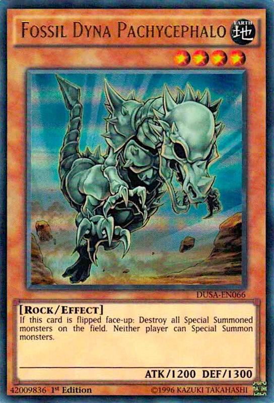 Fossil Dyna Pachycephalo DUSA-EN066 card from Duelist Saga