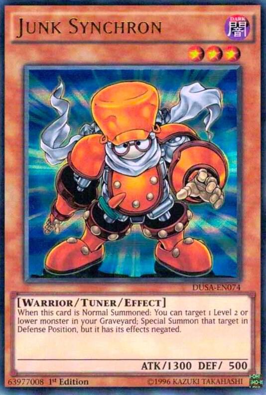 Junk Synchron DUSA-EN074 card from Duelist Saga