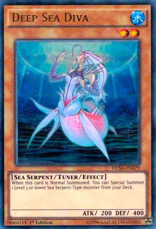 Deep Sea Diva DUSA-EN079 card from Duelist Saga