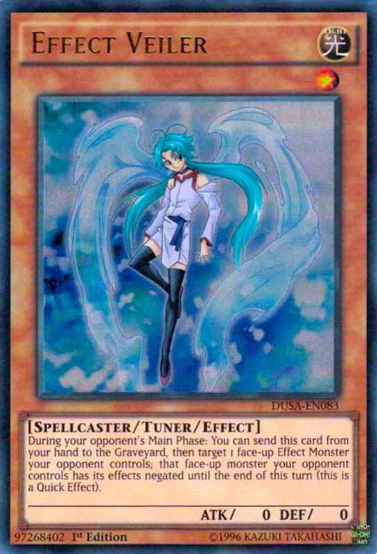 Effect Veiler DUSA-EN083 card from Duelist Saga