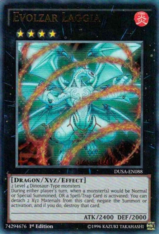Evolzar Laggia DUSA-EN088 card from Duelist Saga