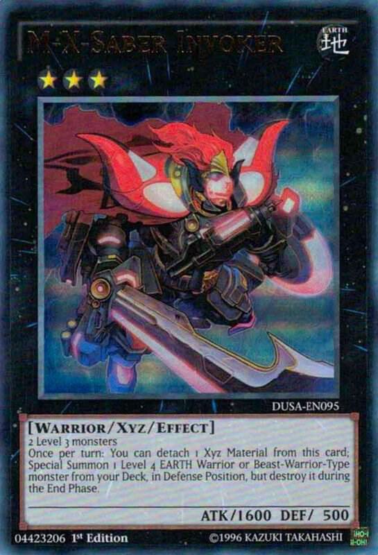 M-X-Saber Invoker DUSA-EN095 card from Duelist Saga