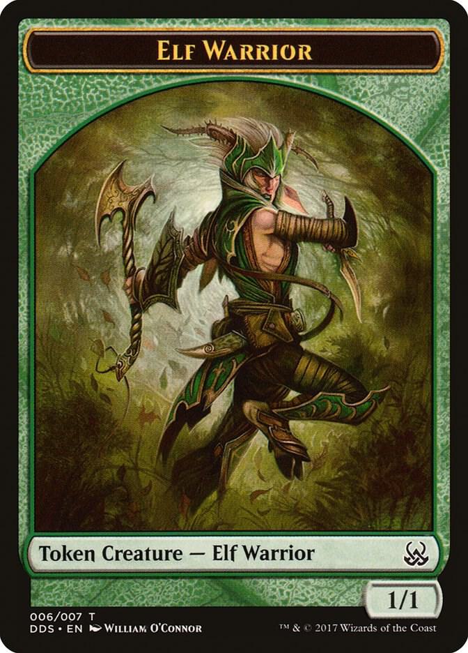 Elf Warrior Token 6 card from Duel Decks: Mind vs. Might