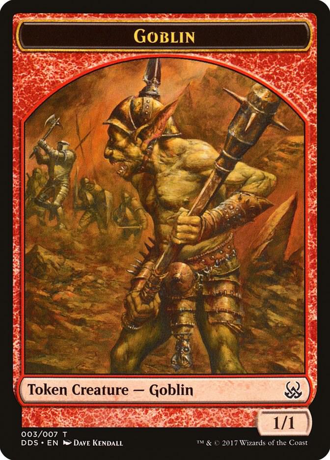 Goblin Token 3 card from Duel Decks: Mind vs. Might