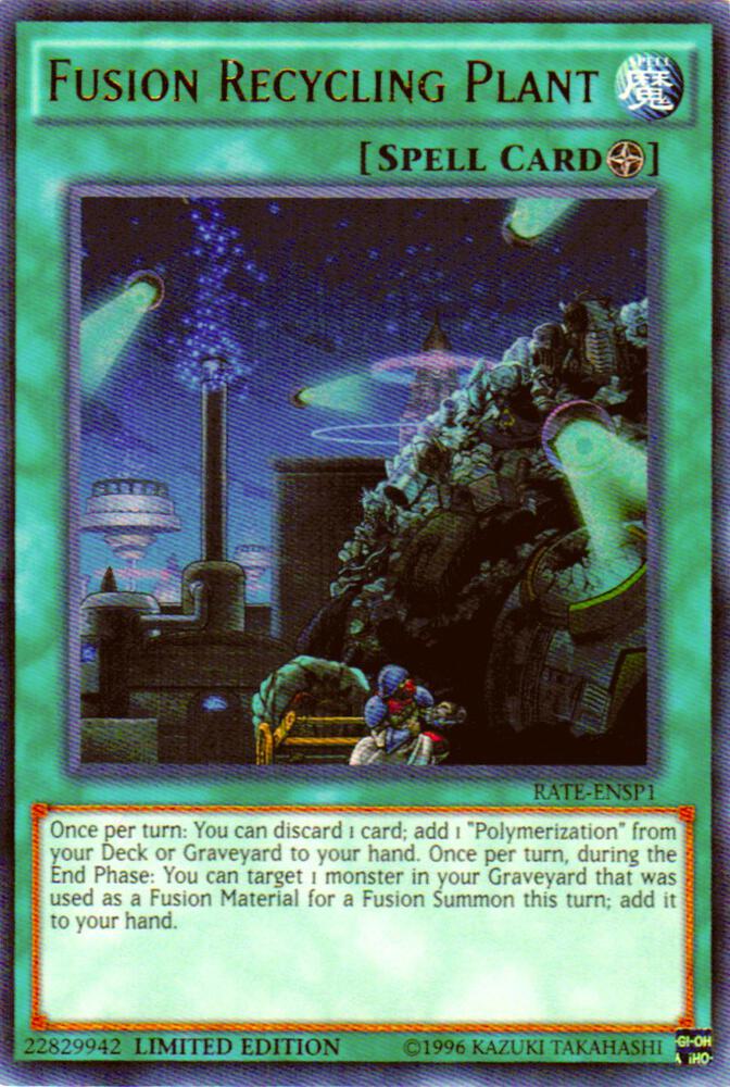 Fusion Recycling Plant RATE-ENSP1 card from Raging Tempest