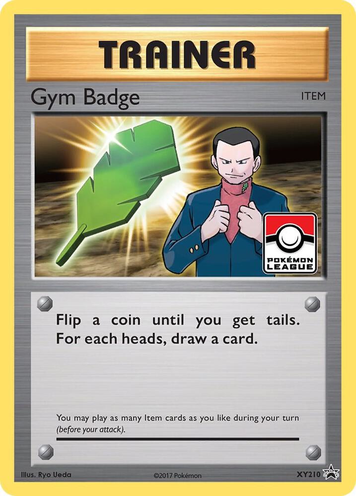 Gym Badge (Giovanni) XY210 card from XY Promos