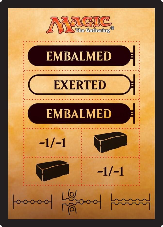 Punch Card Token 0 card from Amonkhet