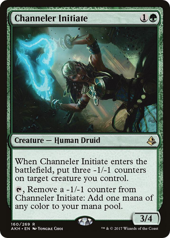 Channeler Initiate 160 card from Amonkhet
