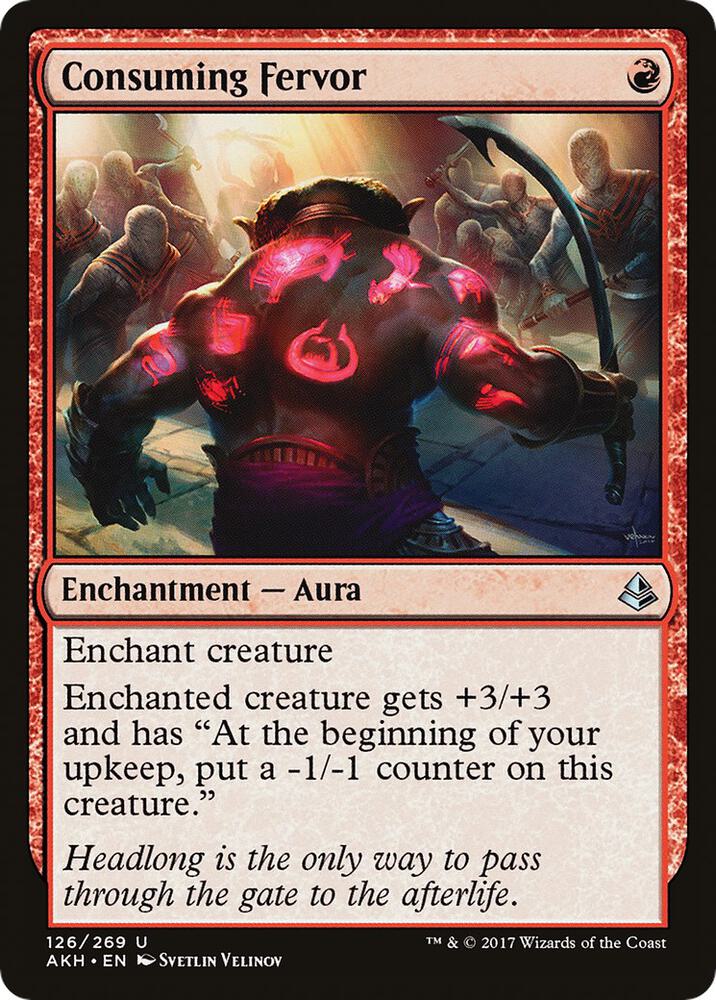 Consuming Fervor 126 card from Amonkhet