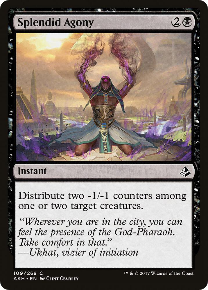 Splendid Agony 109 card from Amonkhet