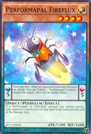 Performapal Fireflux (Starfoil) SP17-EN034 card from Star Pack - Battle Royal