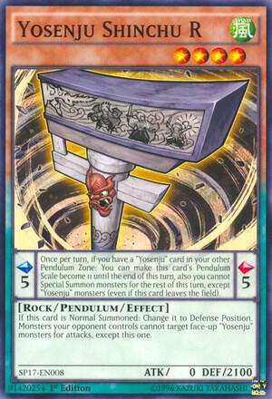 Yosenju Shinchu R (Starfoil) SP17-EN008 card from Star Pack - Battle Royal